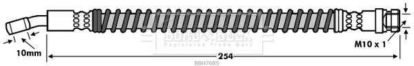 BORG & BECK Pidurivoolik BBH7685